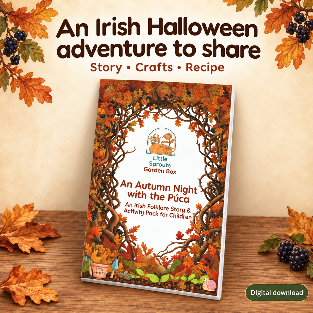 Autumn Night & The Púca – Samhain Activity Pack (Printable)